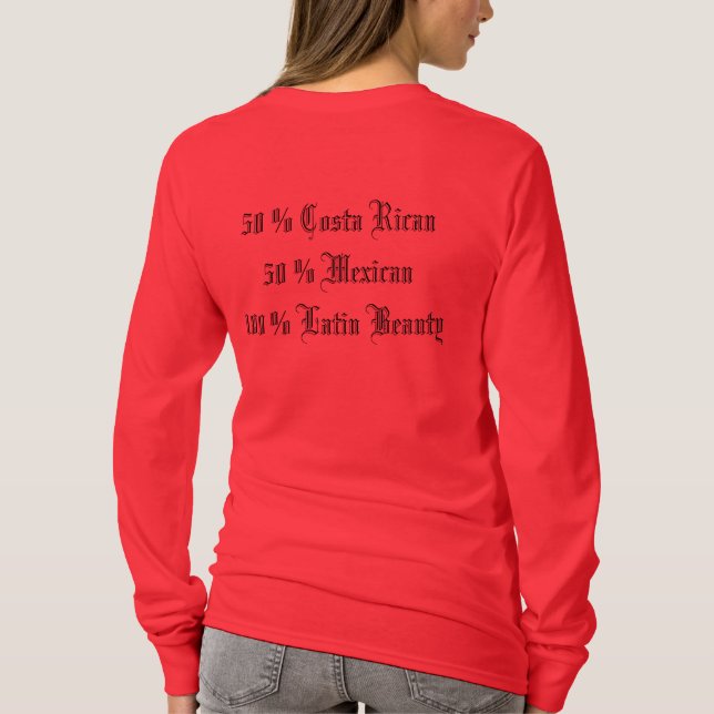 MexiRican T-Shirt (Back)