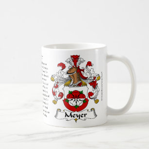 Meyer Family Coat of Arms Mug
