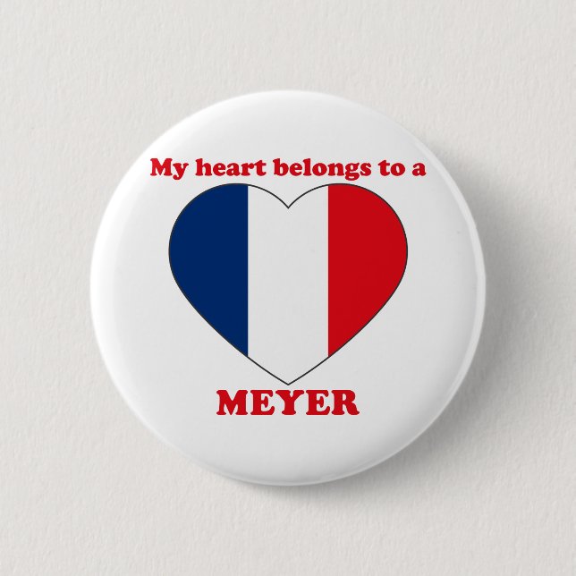 Meyer Pinback Button (Front)