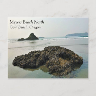 Meyers Beach North, Gold Beach, Oregon Postcard