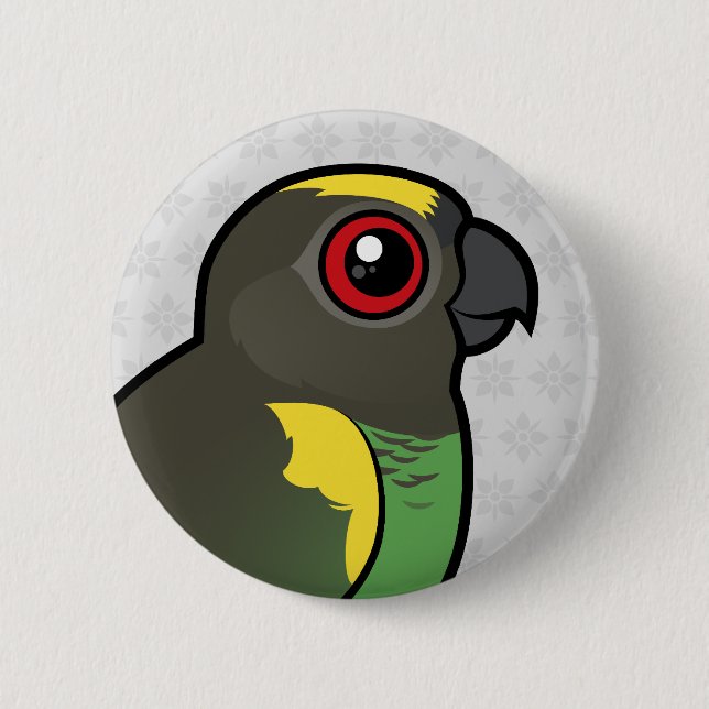 Meyer's Parrot Button (Front)