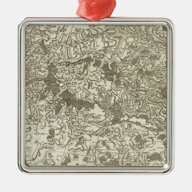 Mezieres Metal Ornament (Front)