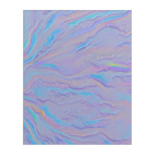 Mezmerizing Iridescent Stone Acrylic Print