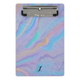 Mezmerizing Iridescent Stone Mini Clipboard