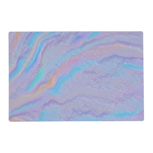 Mezmerizing Iridescent Stone Placemat (Front)