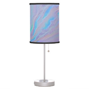 Mezmerizing Iridescent Stone Table Lamp