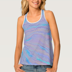 Mezmerizing Iridescent Stone Tank Top