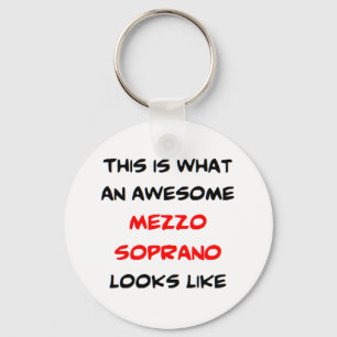 mezzo soprano, awesome keychain