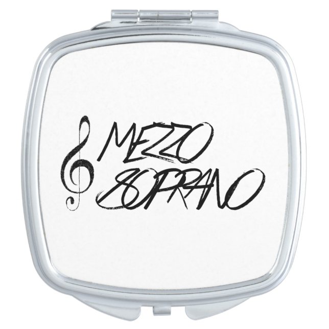 Mezzo Soprano Compact Mirror (Front)