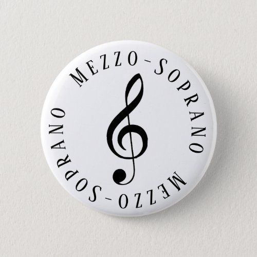 Mezzo_Soprano Singer Treble Clef Button