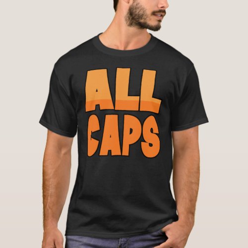 MF ALL CAPS DOOM Essential  T_Shirt