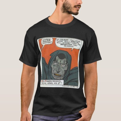 MF Doom _ Metal Fingerz Classic T_Shirt