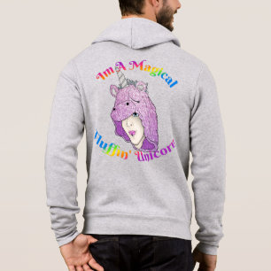 MF Unicorn Men's Bella+Canvas Full-Zip Hoodie