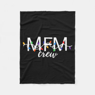 Mfm Crew Christmas Maternal Fetal Medicine Obgyn N Fleece Blanket