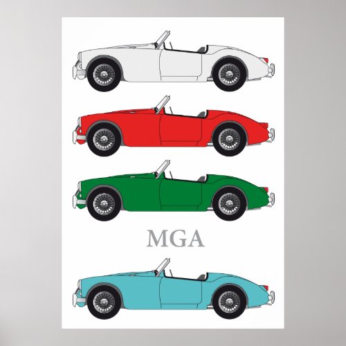 MG A poster