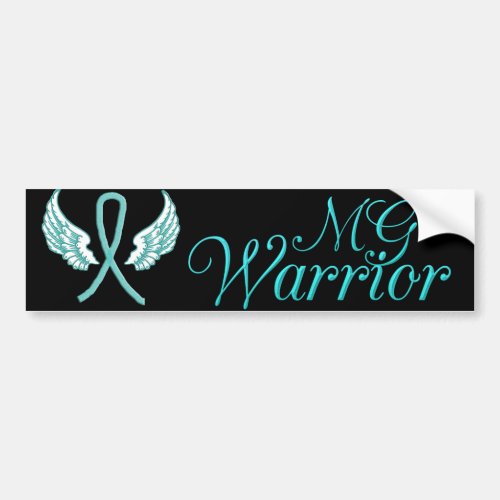 MG Awareness Ribbons Bumper Sticker