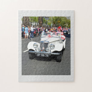 MG car in Madeira Jigsaw Puzzle