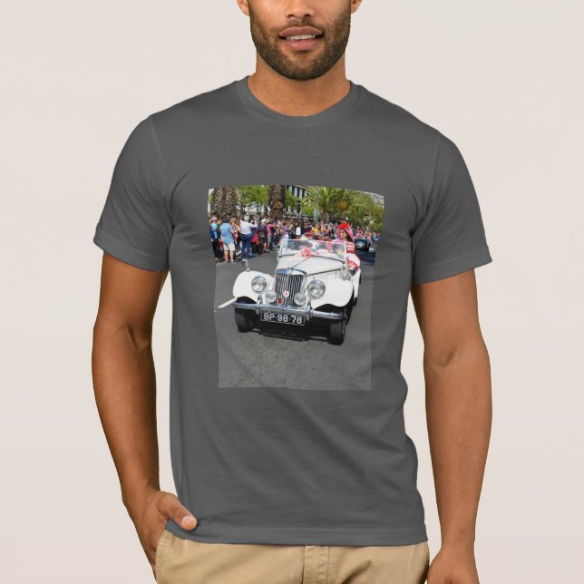 MG car in Madeira T-Shirt (Front)