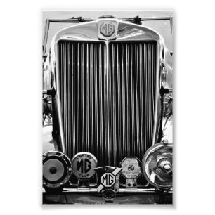 MG Classic Sports Motor Car Photo Print