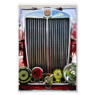 MG Classic Sports Motor Car Photo Print