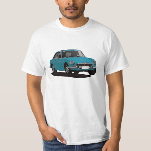 MG MGB GT _ blue _ turquoise colors _ select one T_Shirt