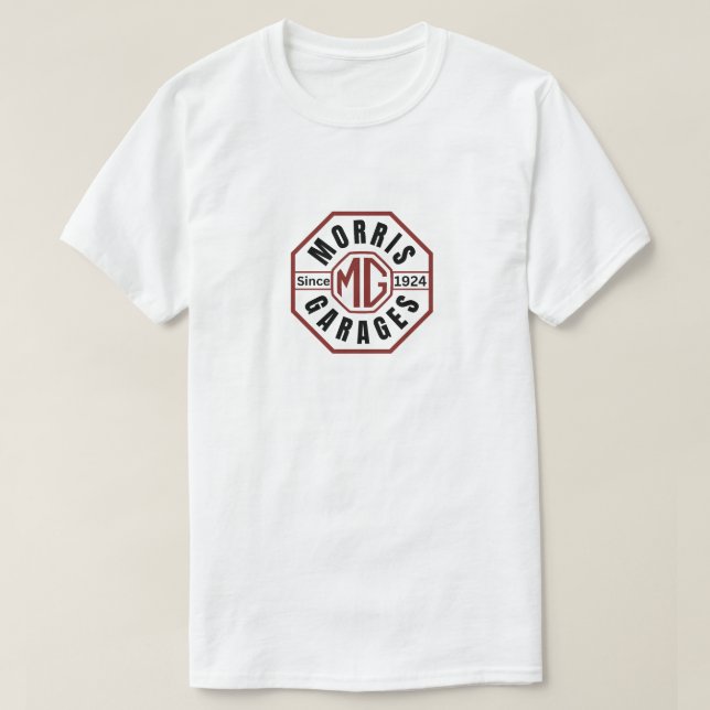 MG Morris Garages Logo T-Shirt (Design Front)