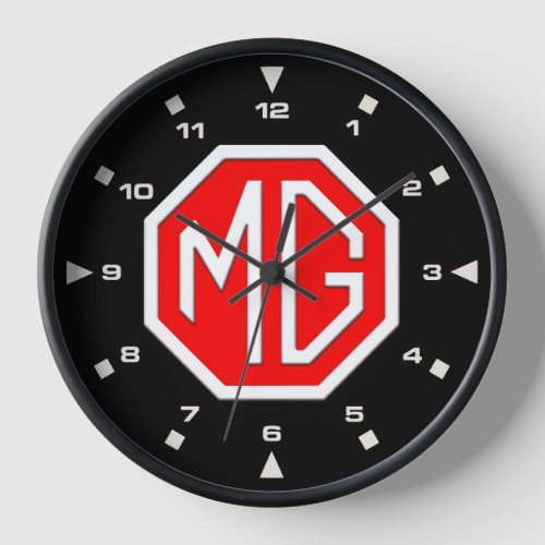 MG Octagon  Clock