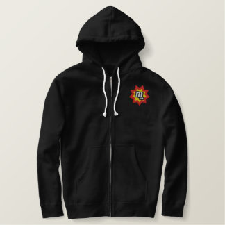 MG Symbol Embroidered Full-Zip Hoodie