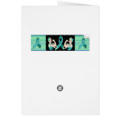 MG Warrior Greeting Gloss Card for Friend (Back)