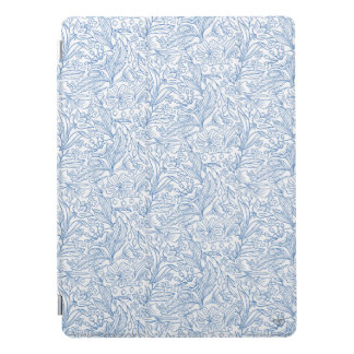 MG white botanical Pattern Apple Tablet Case