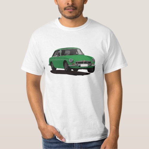 MGB GT V8 _ 3 x green _ select a color tone T_Shirt