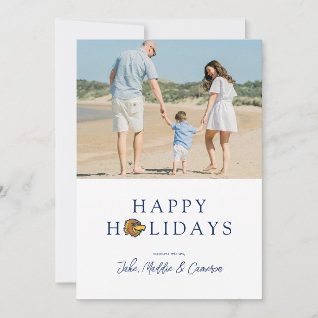 MGE Mascot Head Holiday Design Announcement (Front)