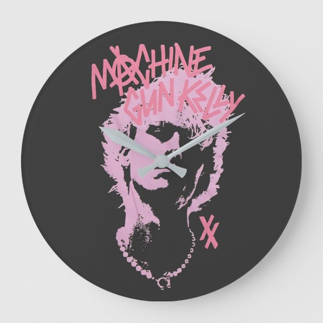 MGK-Inspired T-Shirt Large Clock (Front)