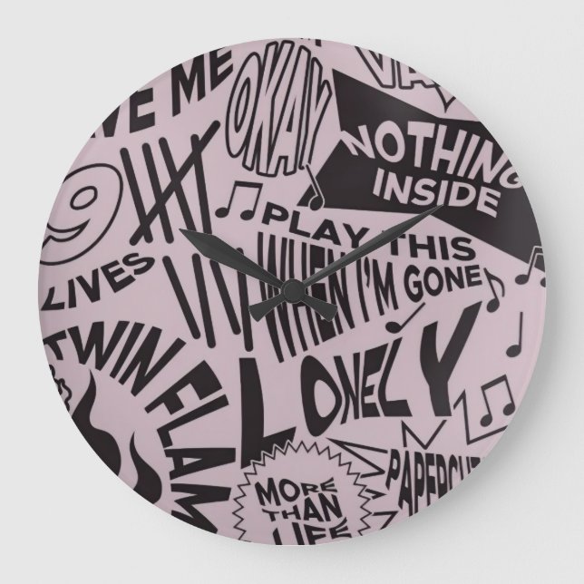 MGK Poster Large Clock (Front)