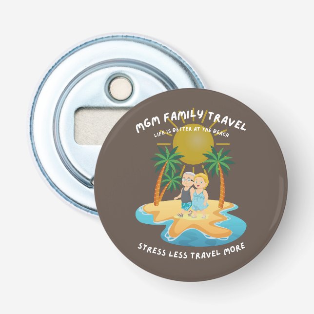  MGM Family Travel Bottle Opener (Front)