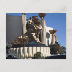 MGM Lion Postcard