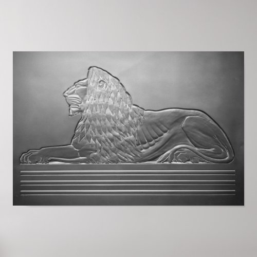 MGM Lowes Lion Poster