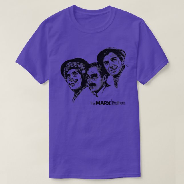 MGM Marx Brothers OneColor T-Shirt (Design Front)