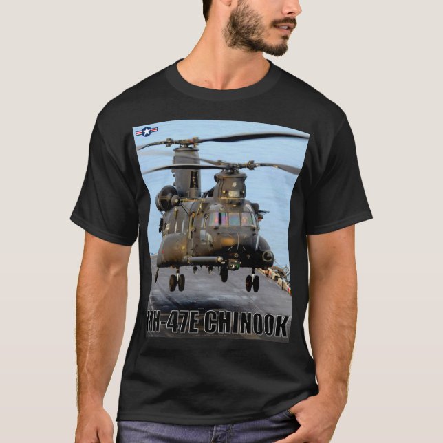 MH-47E CHINOOK T-Shirt (Front)