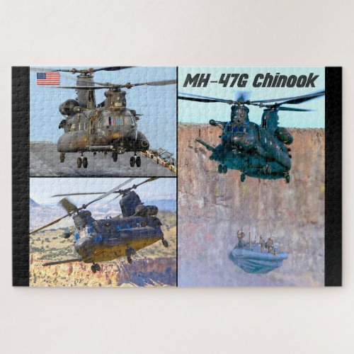 MH_47G CHINOOK 20x30 INCH Jigsaw Puzzle
