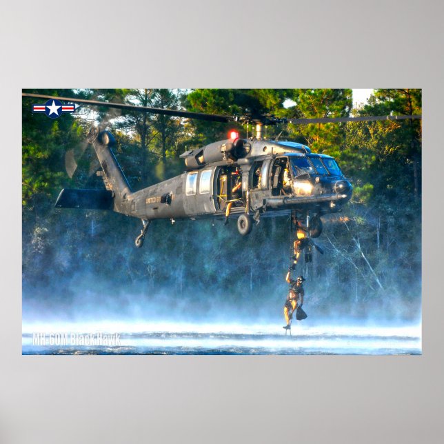 MH-60M BLACK HAWK POSTER (Front)