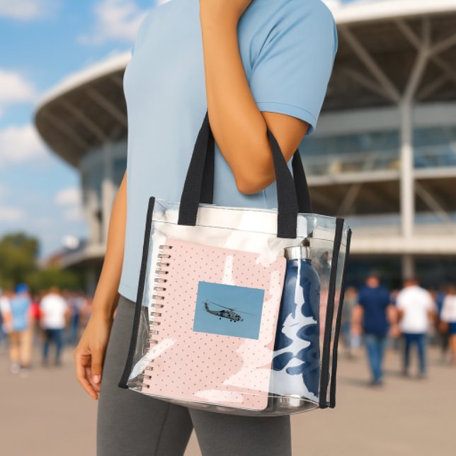 MH-60R Seahawk Clear Tote Bag (Insitu (Stadium))