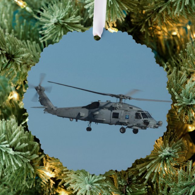 MH-60R Seahawk Ornament Card (Insitu (Tree))