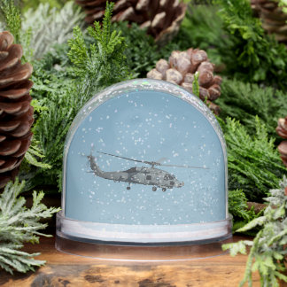MH-60R Seahawk Snow Globe