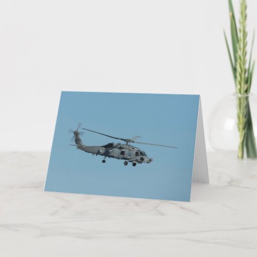 MH_60R Seahawk Thank You Card