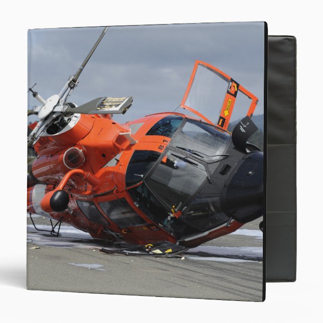 MH-65 Dolphin helicopter crashed at Arcata Airp Binder (Front/Inside)
