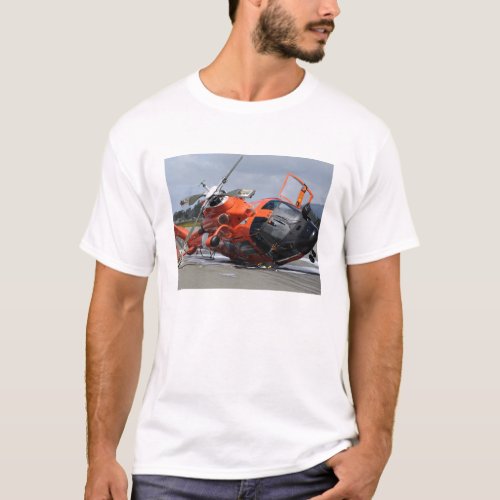MH_65 Dolphin helicopter crashed at Arcata Airp T_Shirt