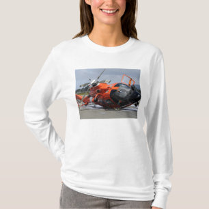 MH-65 Dolphin helicopter crashed at Arcata Airp T-Shirt