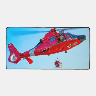 MH-65D DOLPHIN DESK MAT