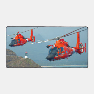 MH-65D DOLPHIN DESK MAT